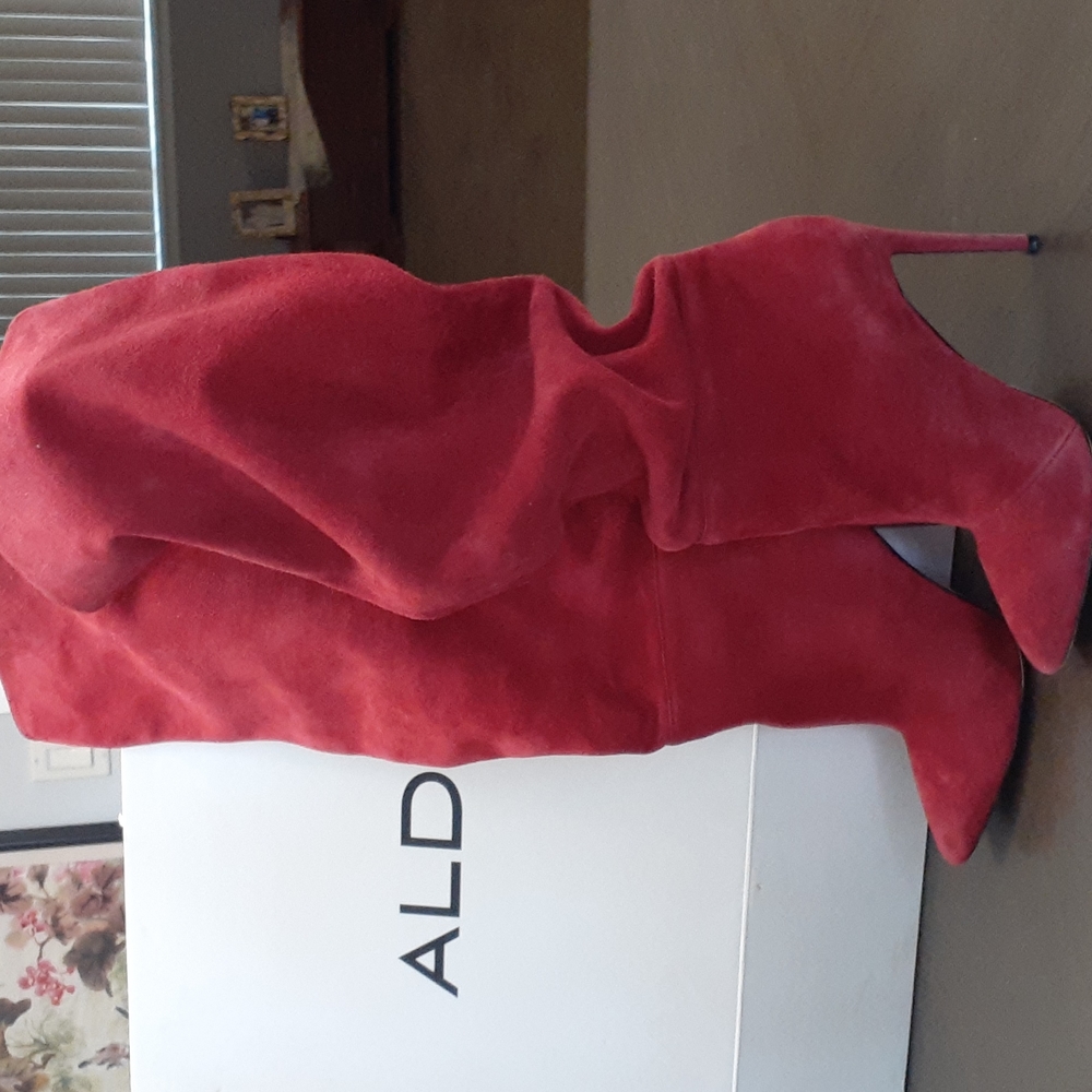 Aldo over the knee suede boots